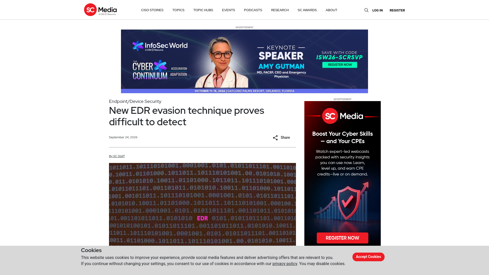 New EDR evasion technique proves difficult to detect | brief | SC Media