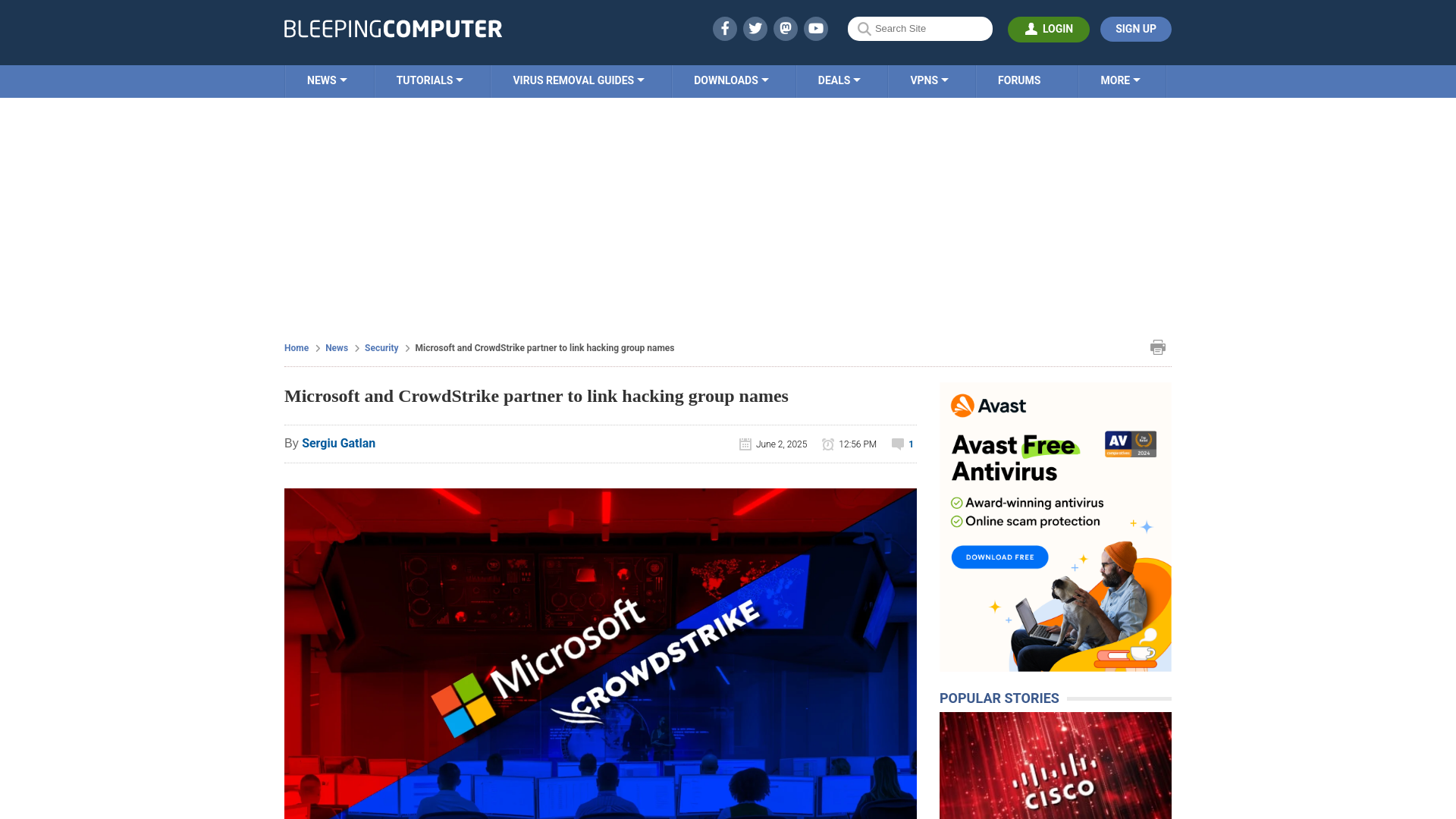 Microsoft and CrowdStrike partner to link hacking group names