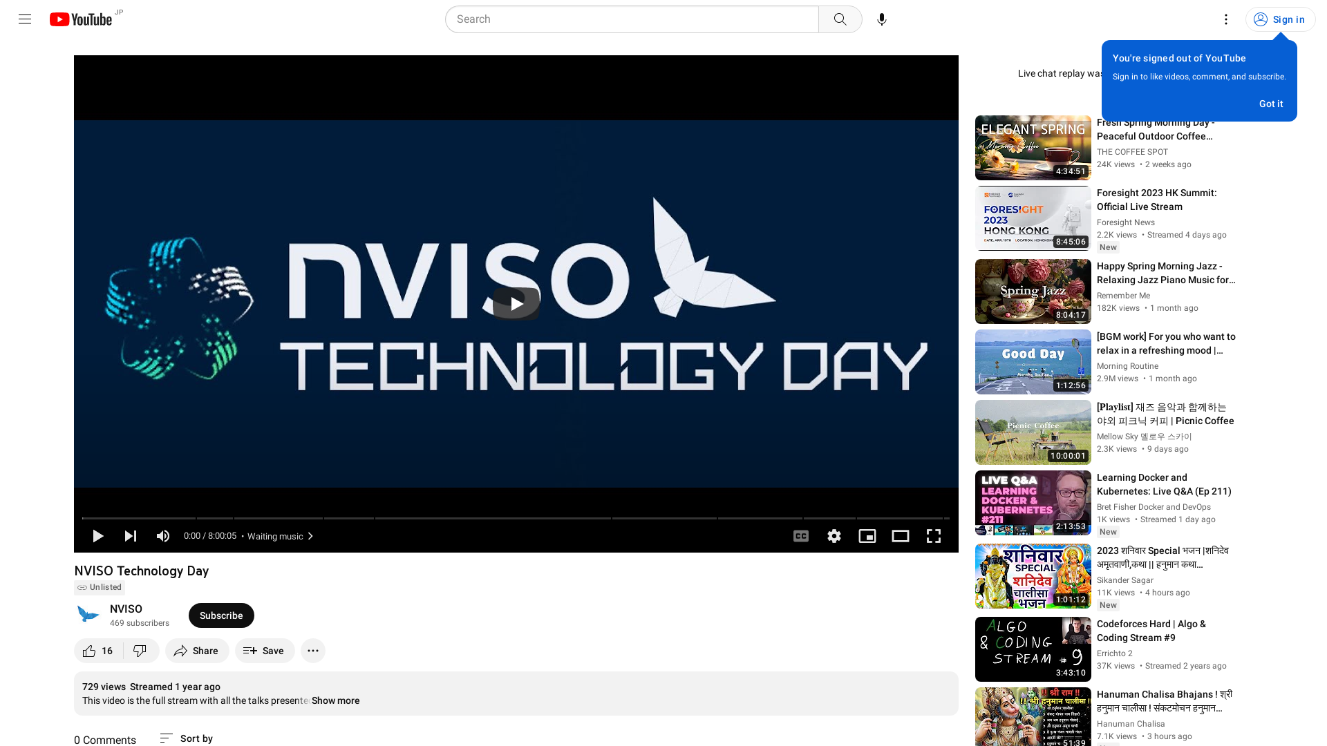 NVISO Technology Day - YouTube