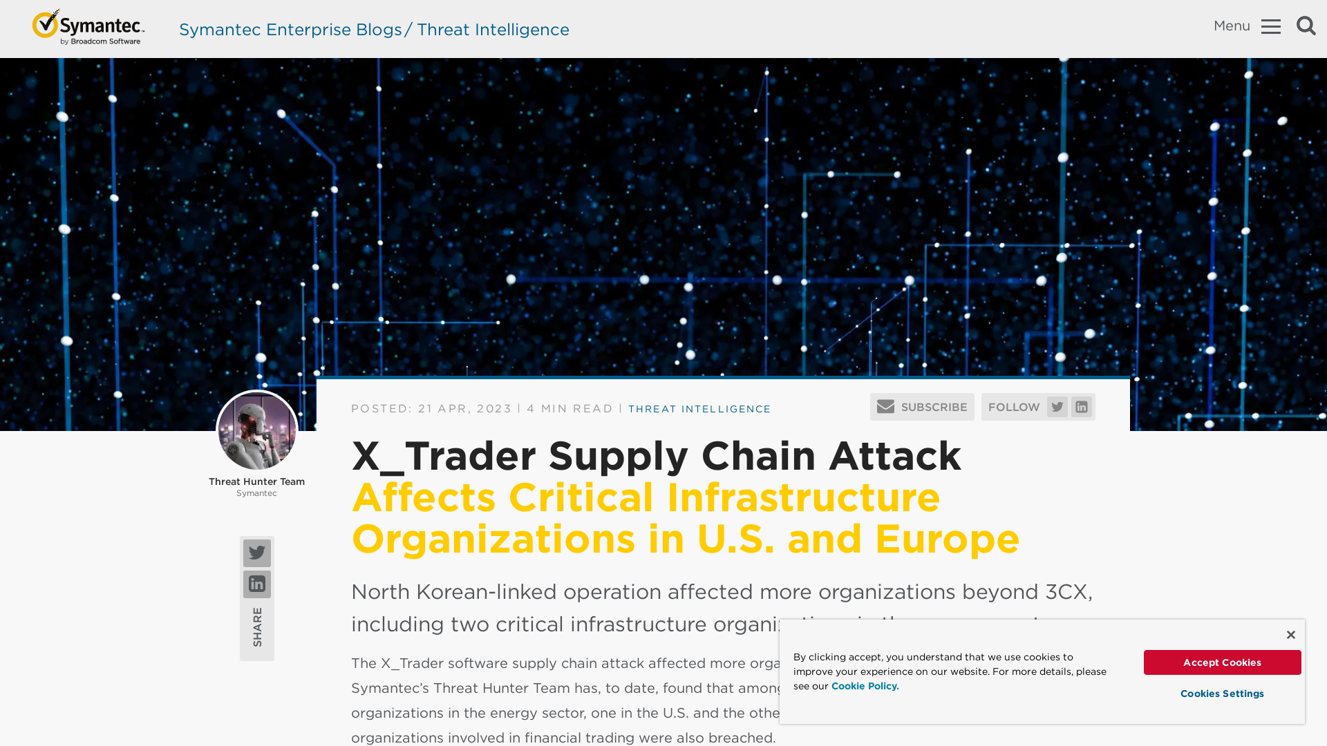 X_Trader Supply Chain Attack Affects Critical Infrastructure Organizations in U.S. and Europe | Symantec Enterprise Blogs