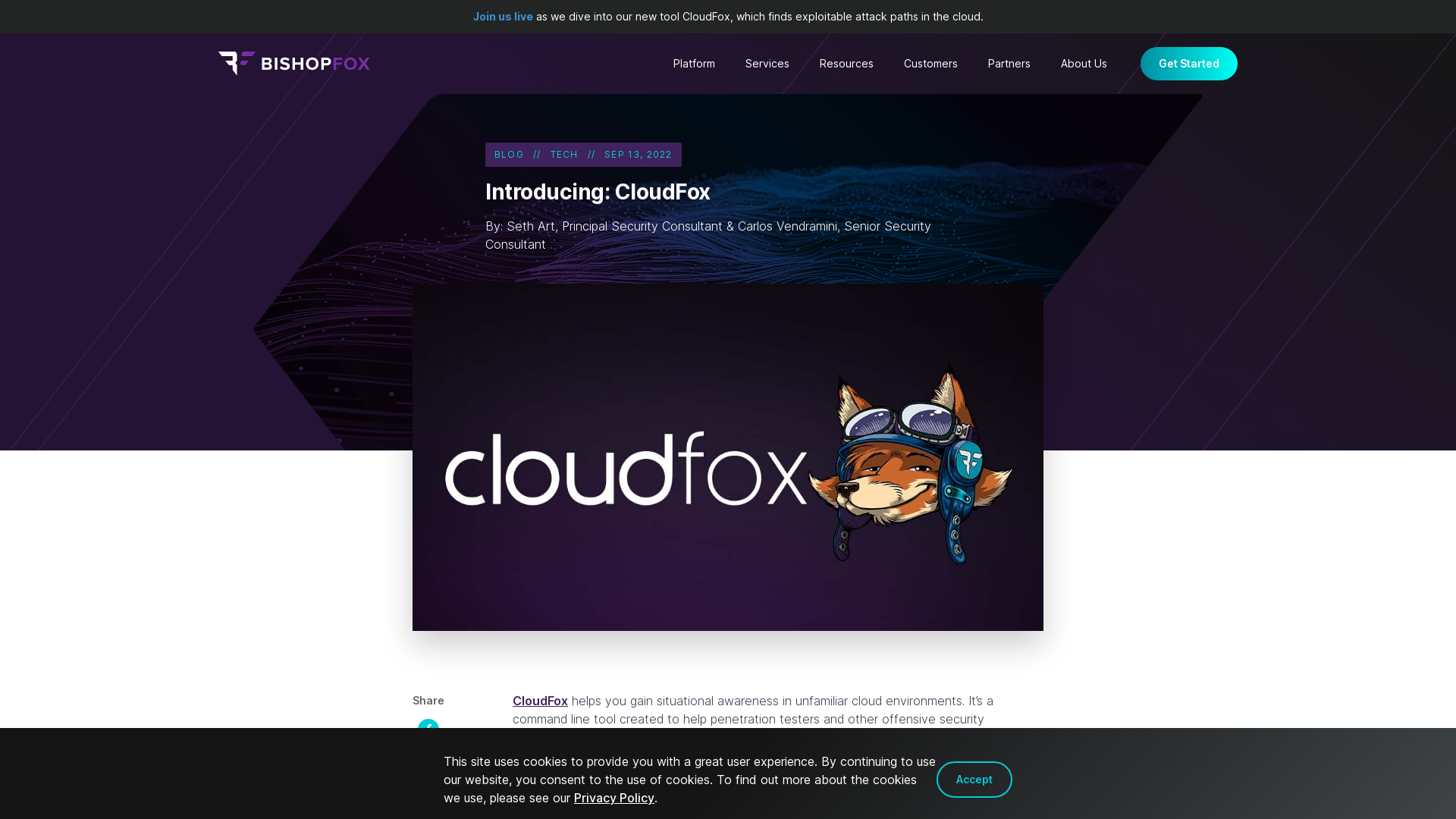 Introducing Bishop Fox Security Tool: CloudFox | Bishop Fox