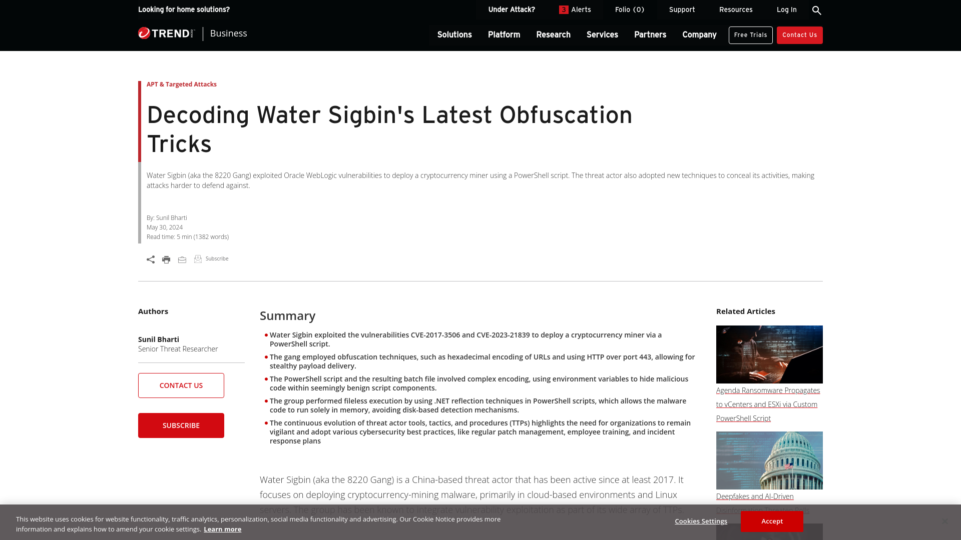 Decoding Water Sigbin's Latest Obfuscation Tricks | Trend Micro (US)