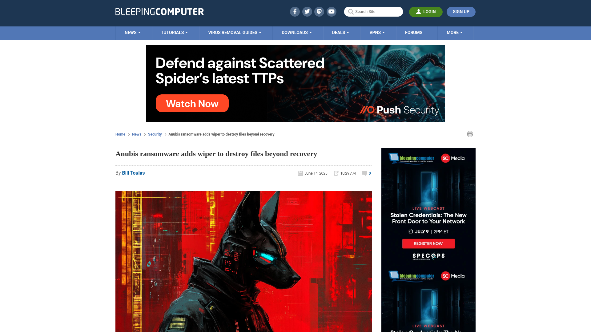 Anubis ransomware adds wiper to destroy files beyond recovery