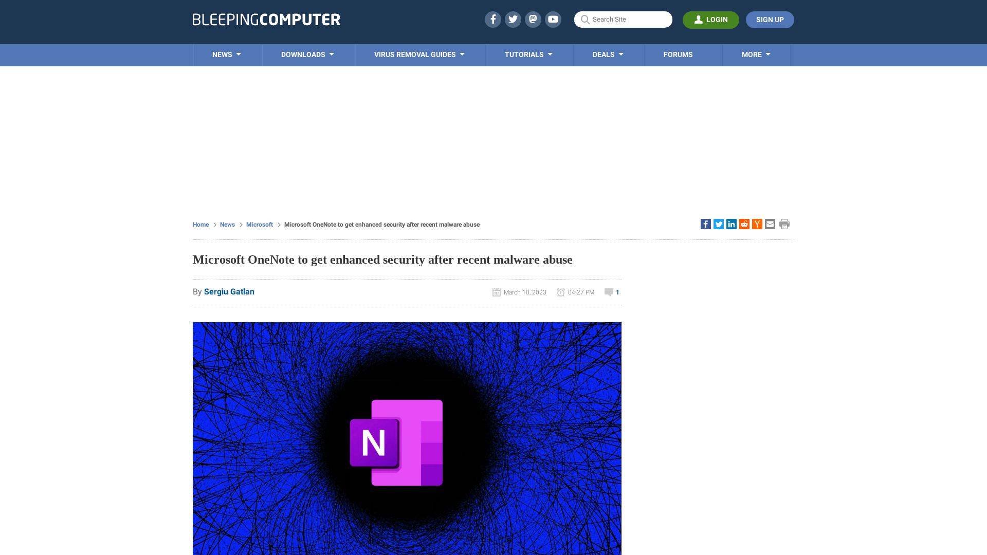 Microsoft OneNote to get enhanced security after recent malware abuse