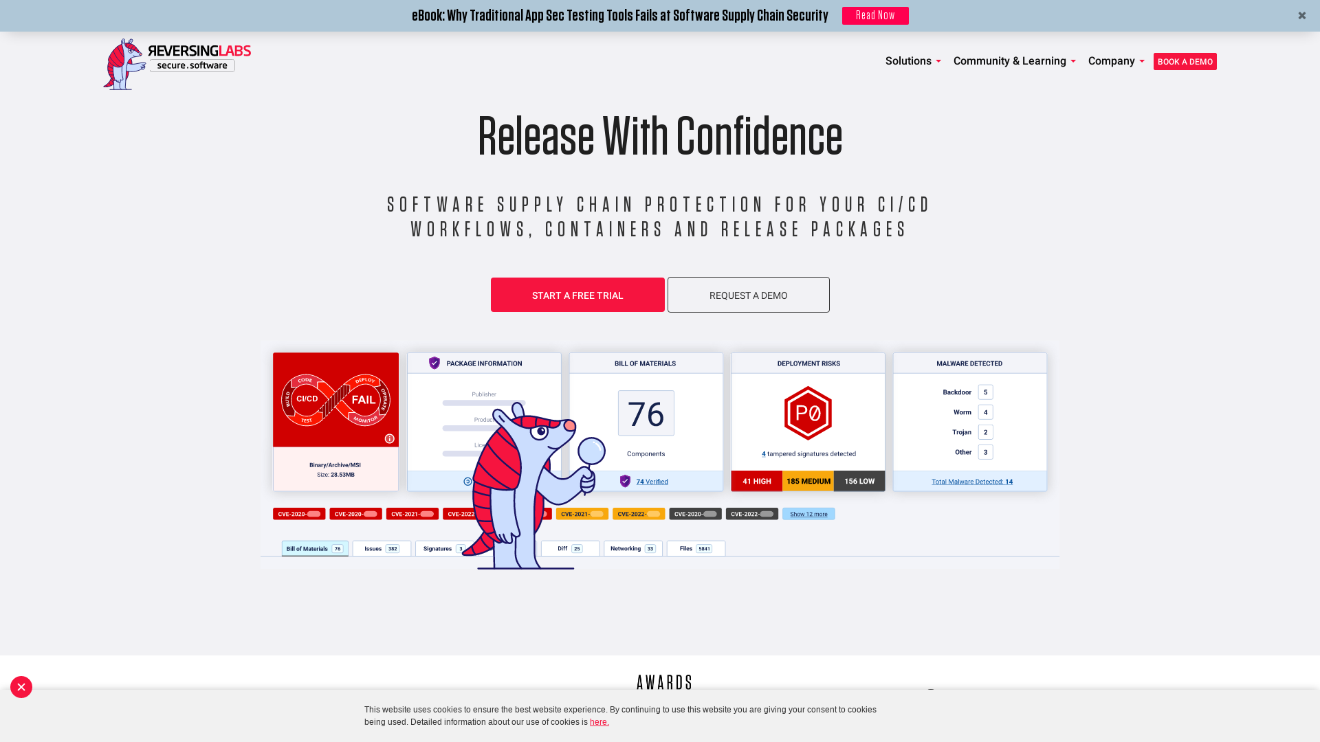 ReversingLabs secure.software Software Supply Chain Security