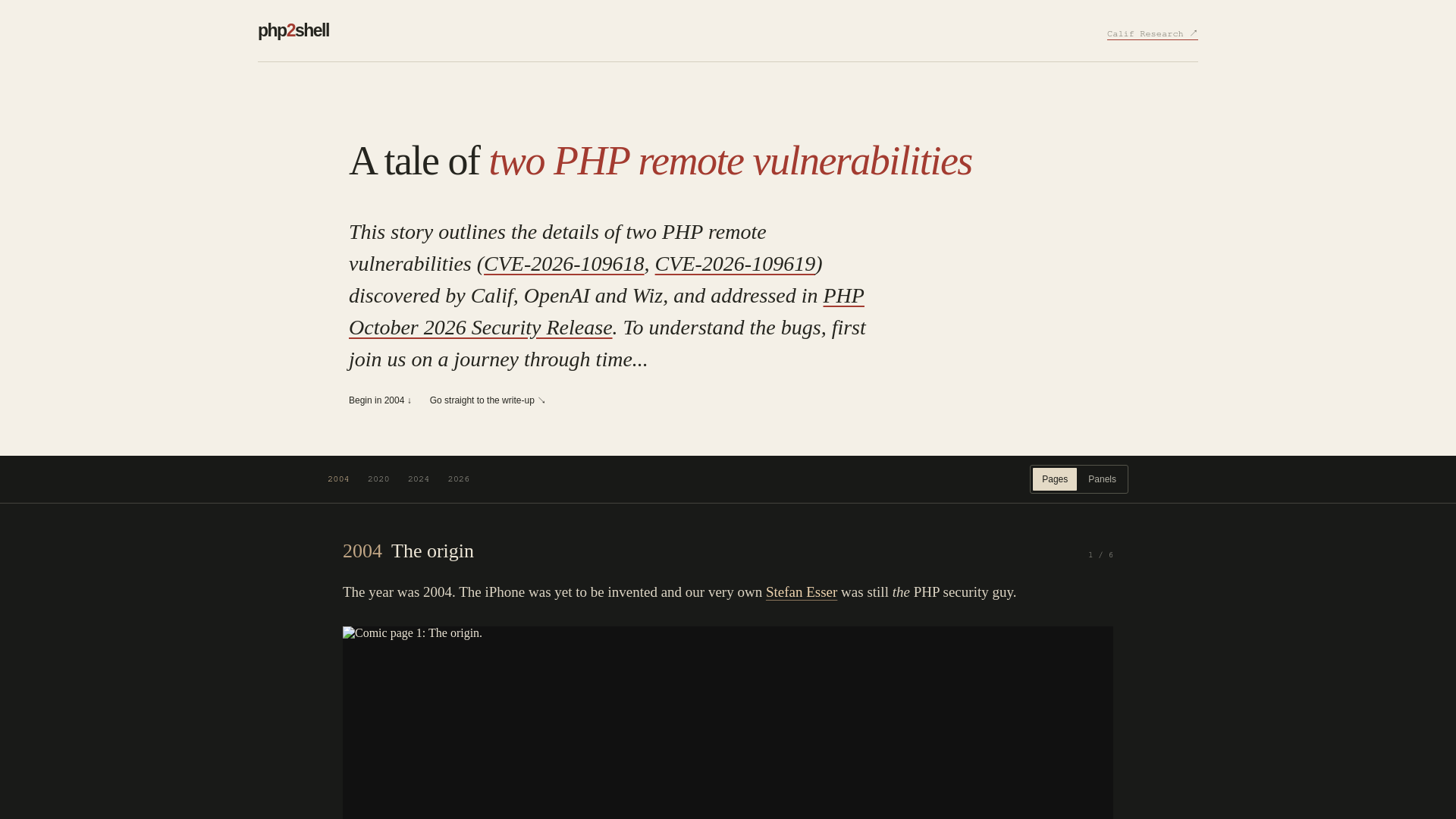 php2shell by Calif Research