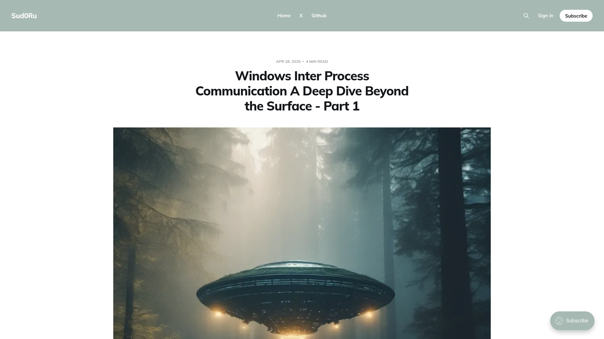 Windows Inter Process Communication A Deep Dive Beyond the Surface - Part 1