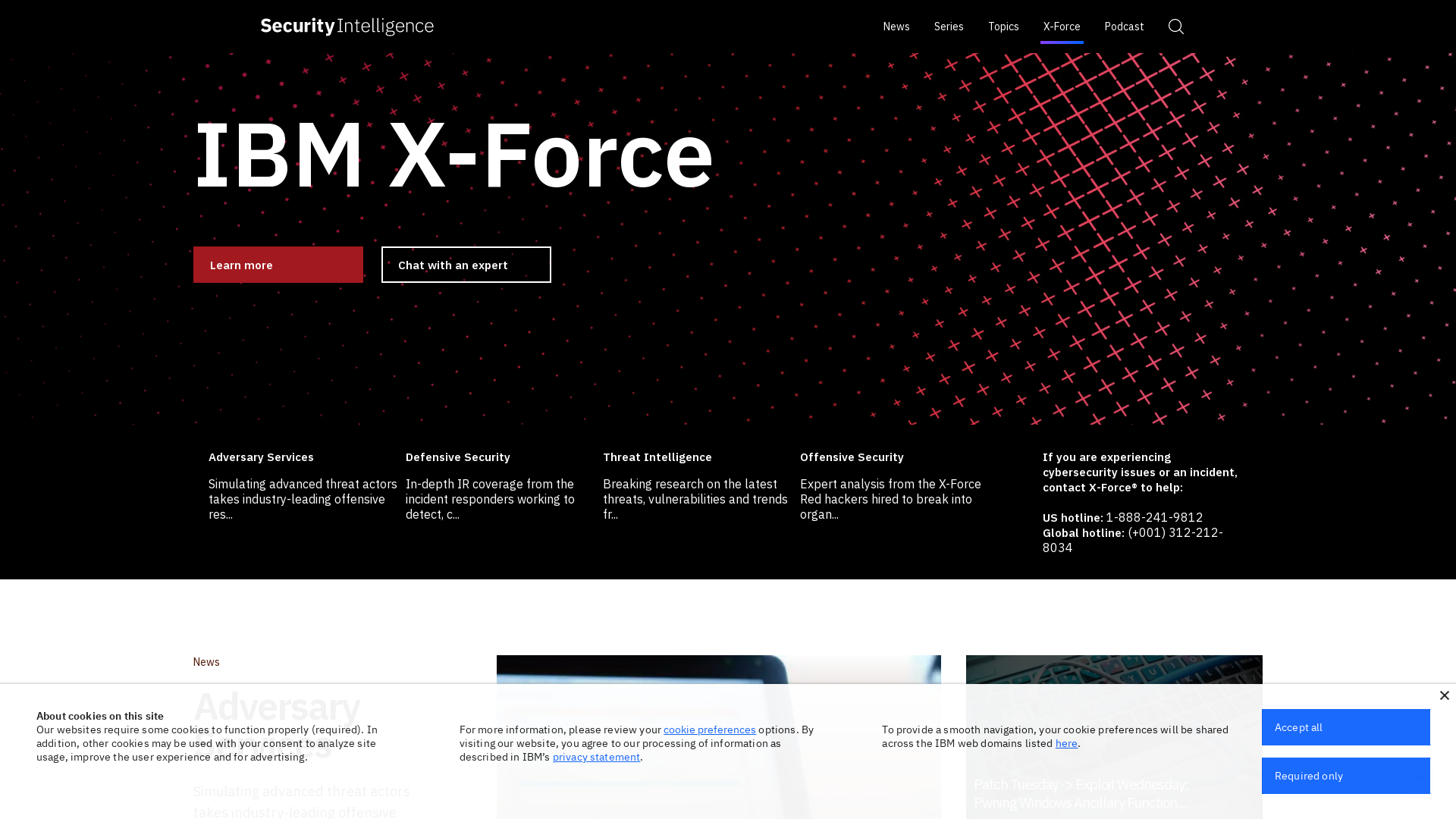 IBM X-Force Research & Development - Insights on Security Threats