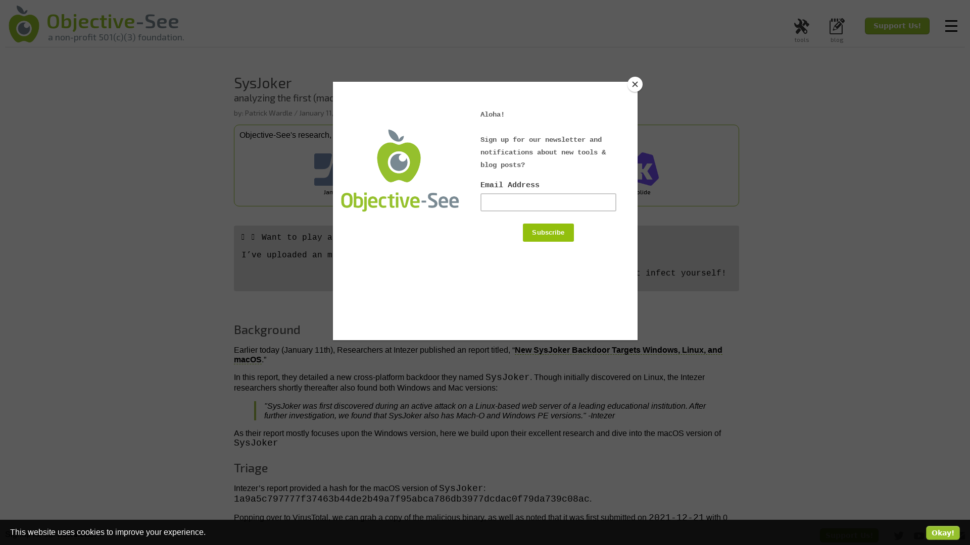 Objective-See's Blog