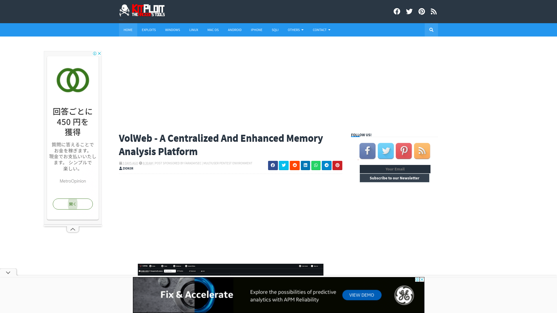 VolWeb - A Centralized And Enhanced Memory Analysis Platform