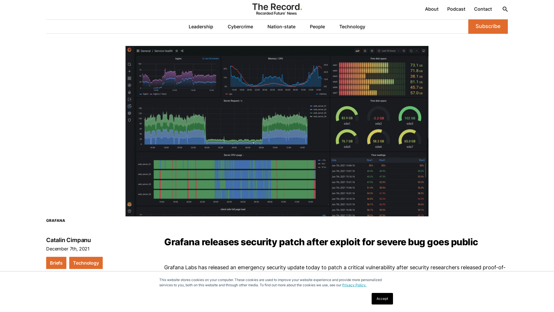 Grafana releases security patch after exploit for severe bug goes public