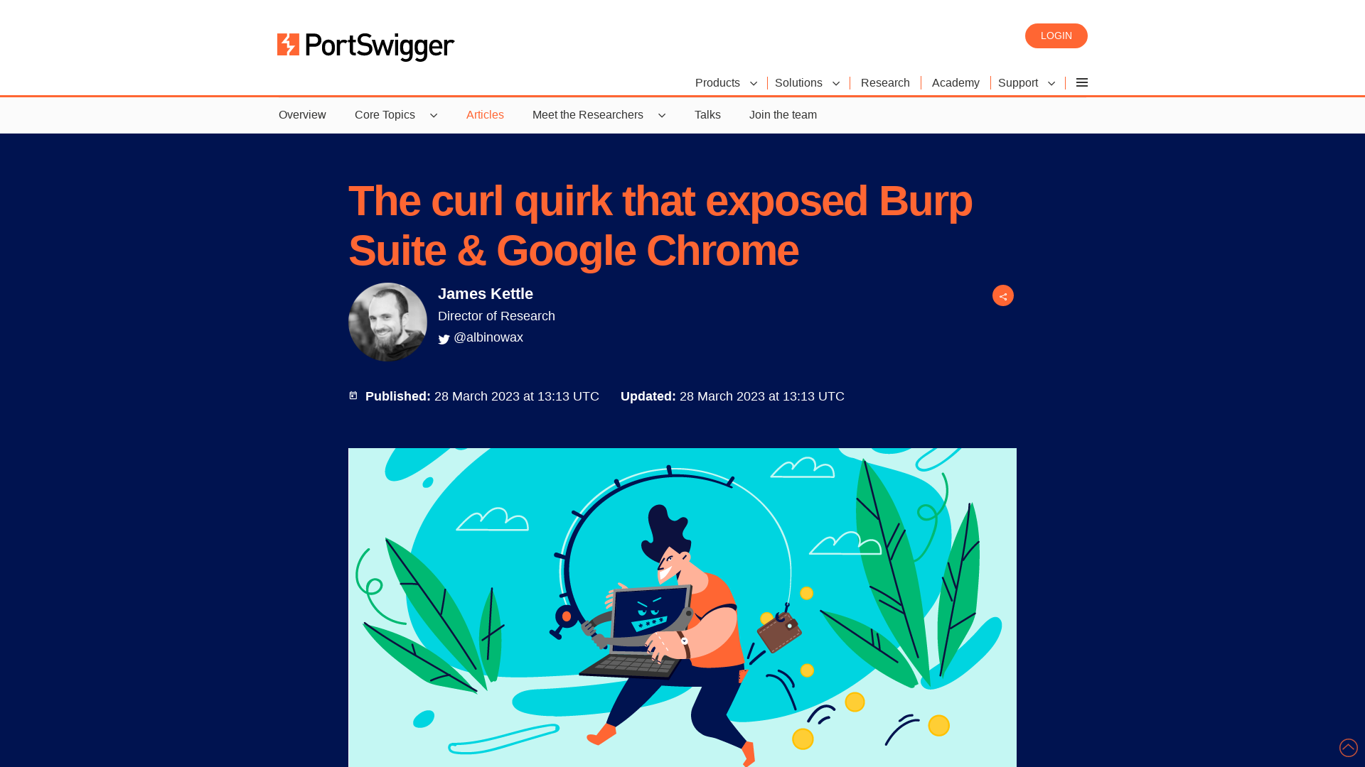 The curl quirk that exposed Burp Suite & Google Chrome | PortSwigger Research