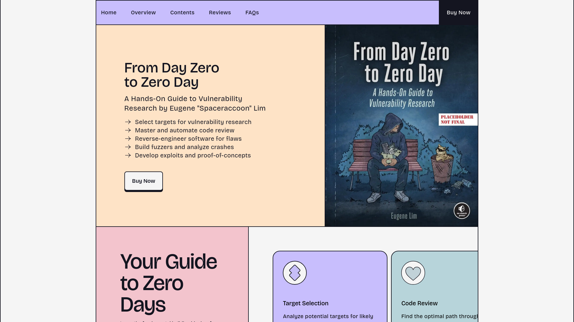 From Day Zero to Zero Day - Vulnerability Research Book