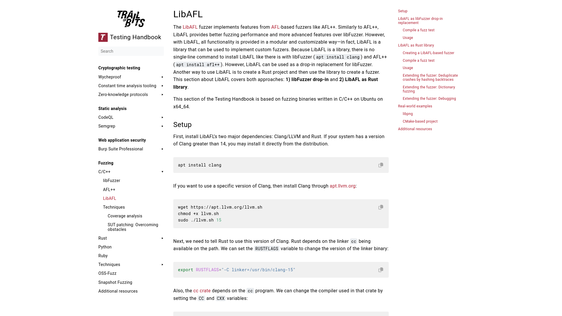 LibAFL | Testing Handbook