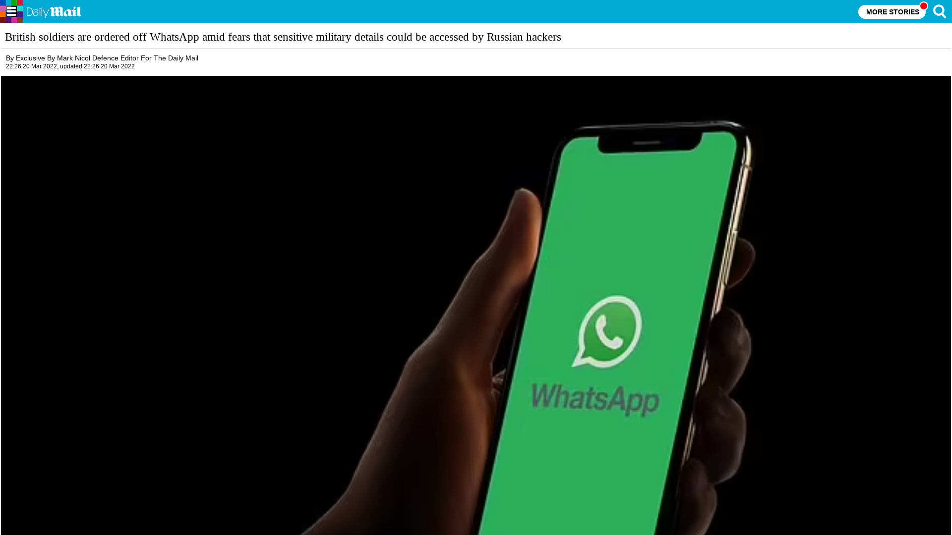 British soldiers are ordered off WhatsApp due to hacking fears