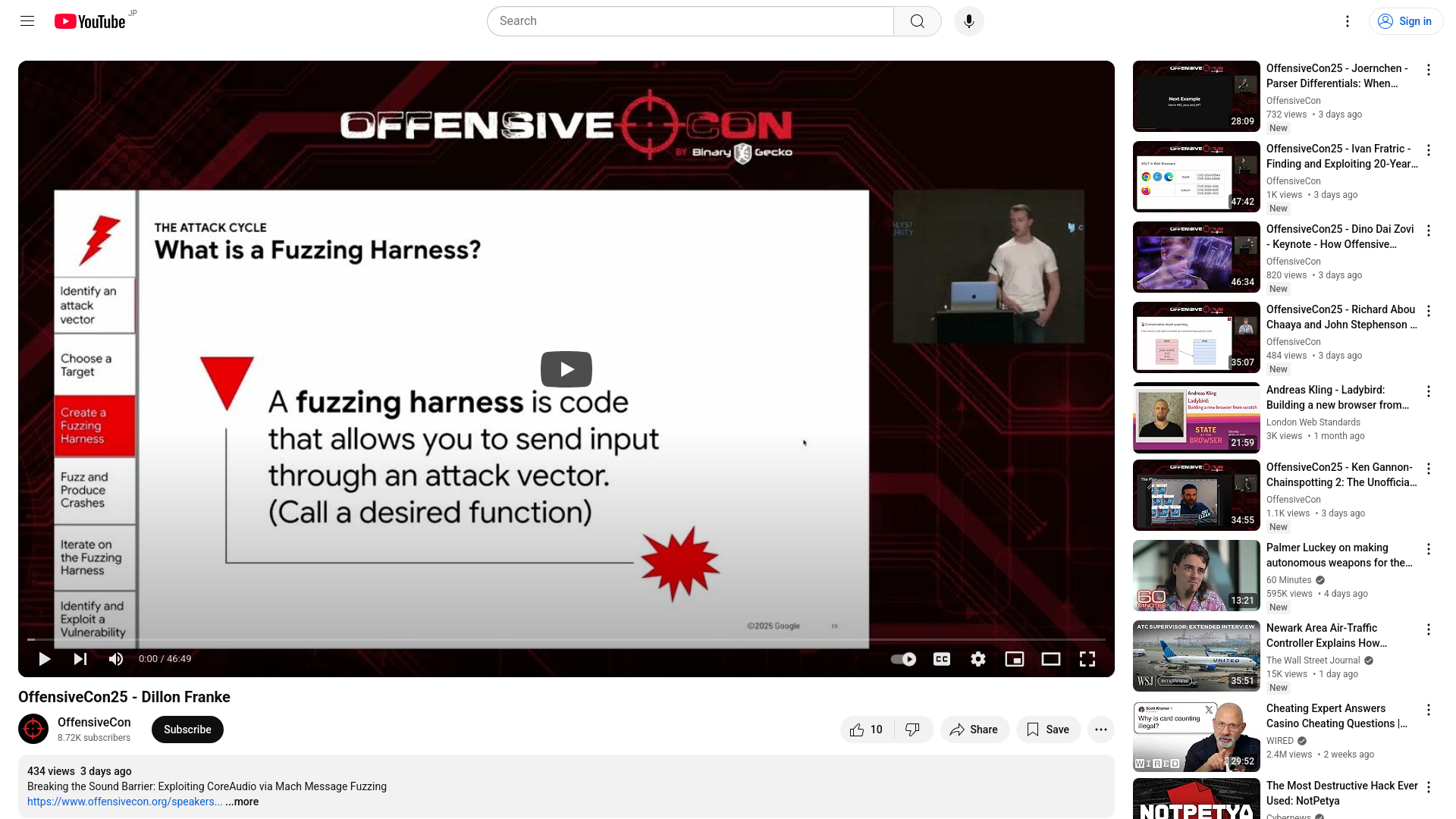 OffensiveCon25 - Dillon Franke - YouTube