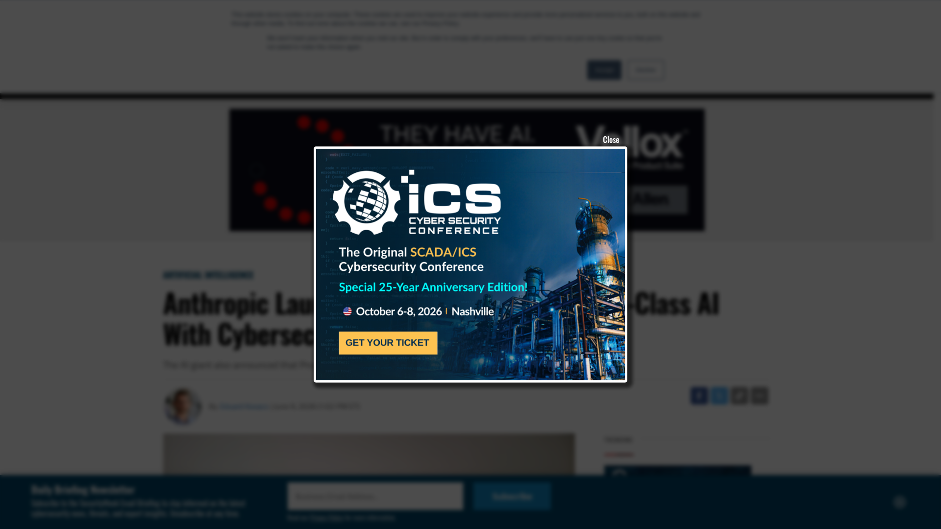 Anthropic Launches Claude Fable 5: Mythos-Class AI With Cybersecurity Guardrails  - SecurityWeek