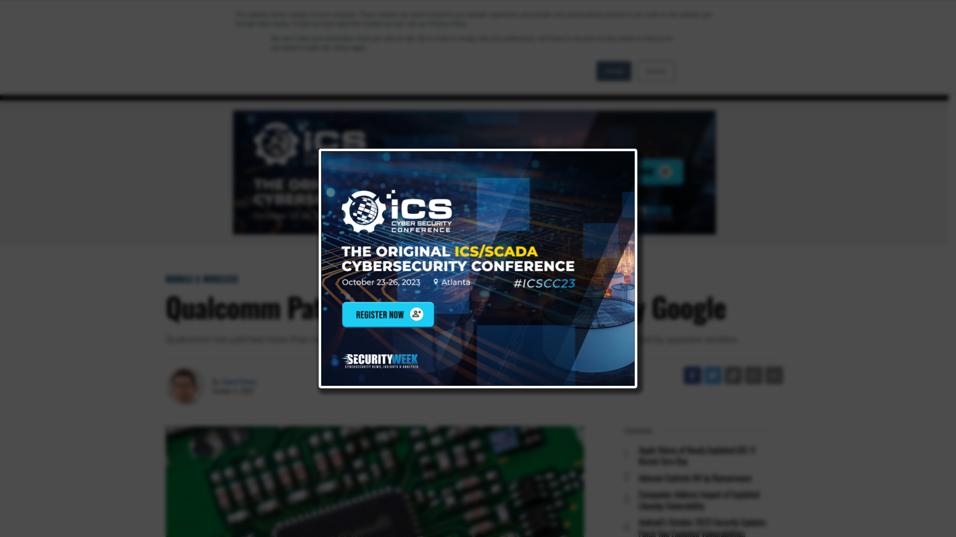 Qualcomm Patches 3 Zero-Days Reported by Google - SecurityWeek