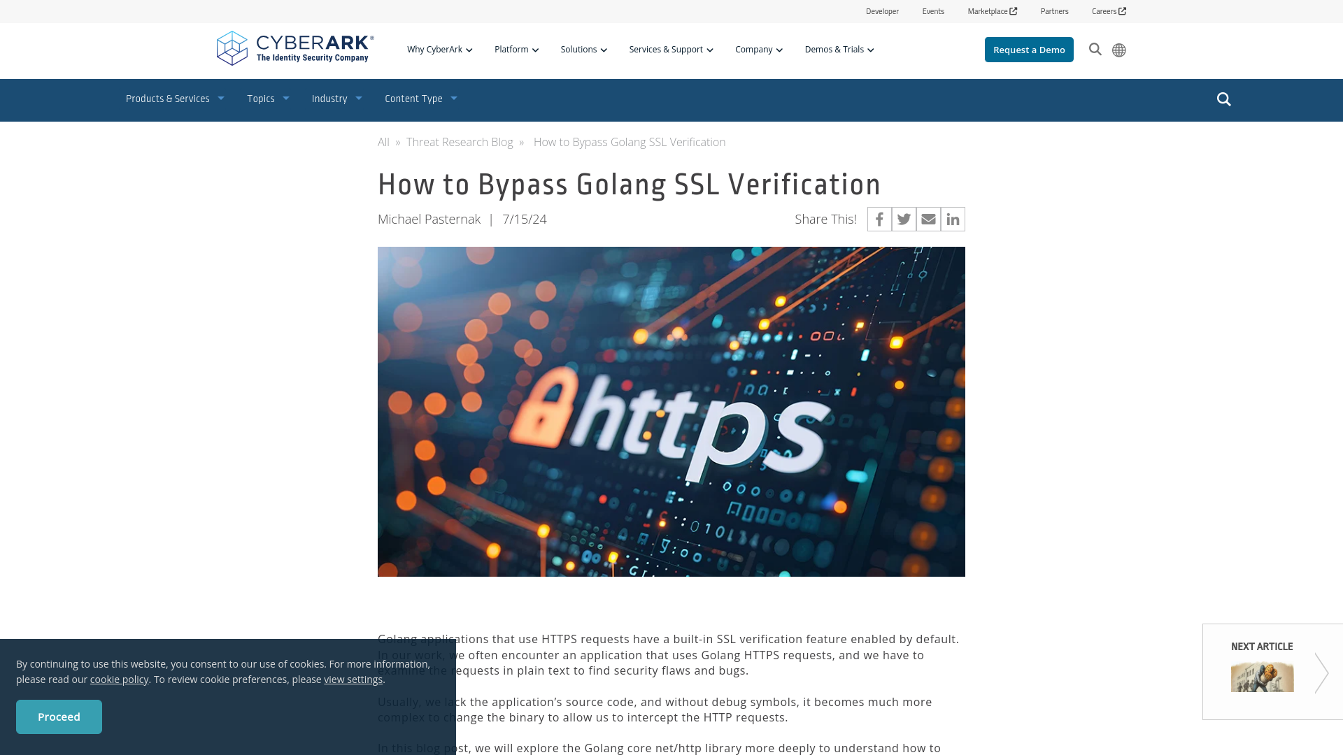 How to Bypass Golang SSL Verification