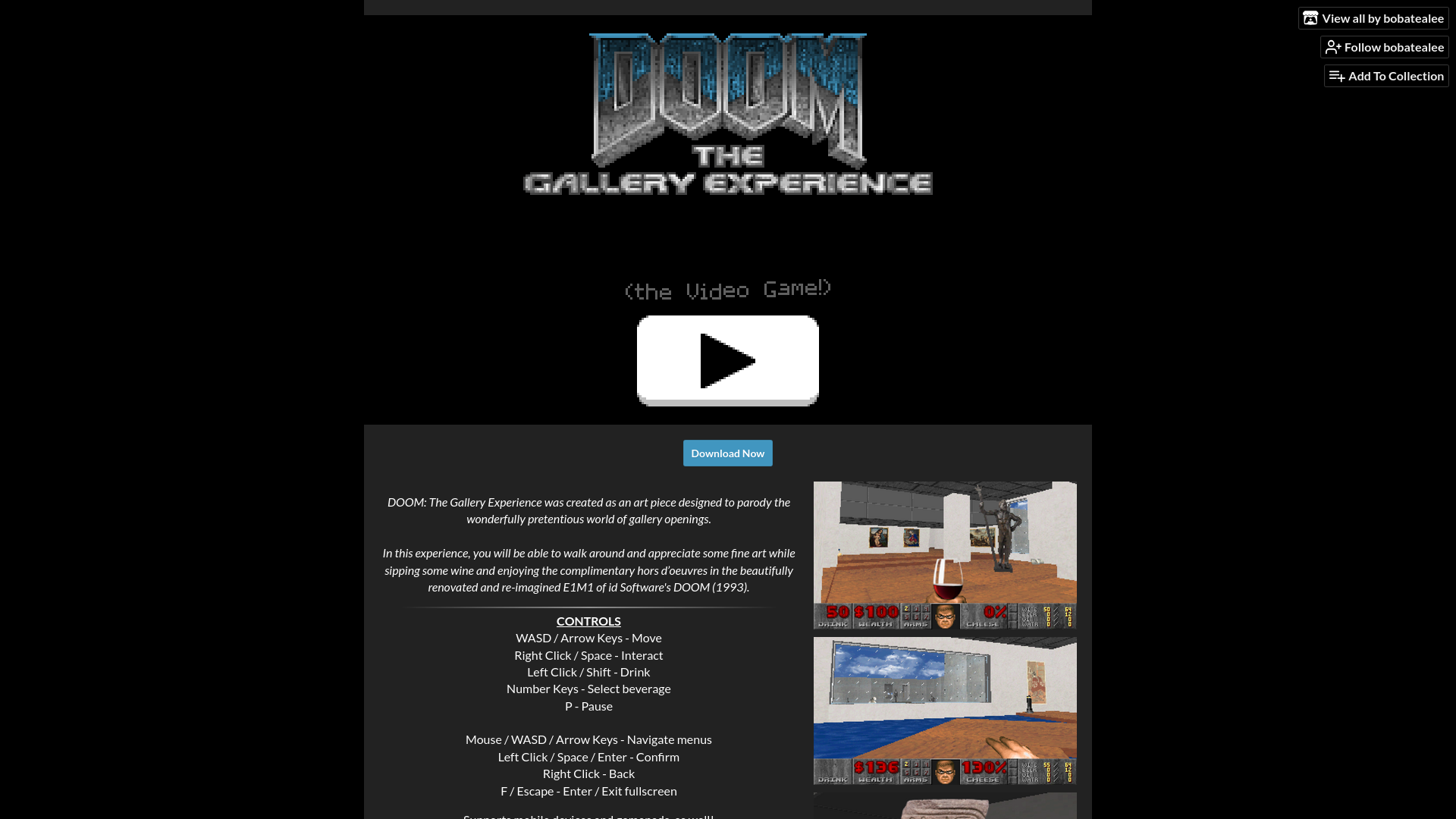 DOOM: The Gallery Experience by bobatealee