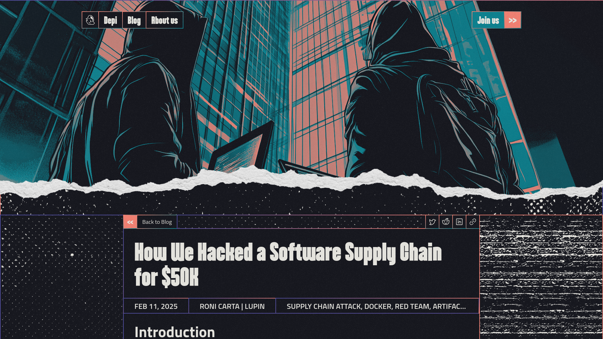 How We Hacked a Software Supply Chain for $50K - Lupin & Holmes