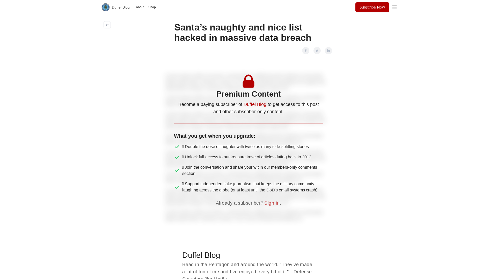 Santa’s naughty and nice list hacked in massive data breach