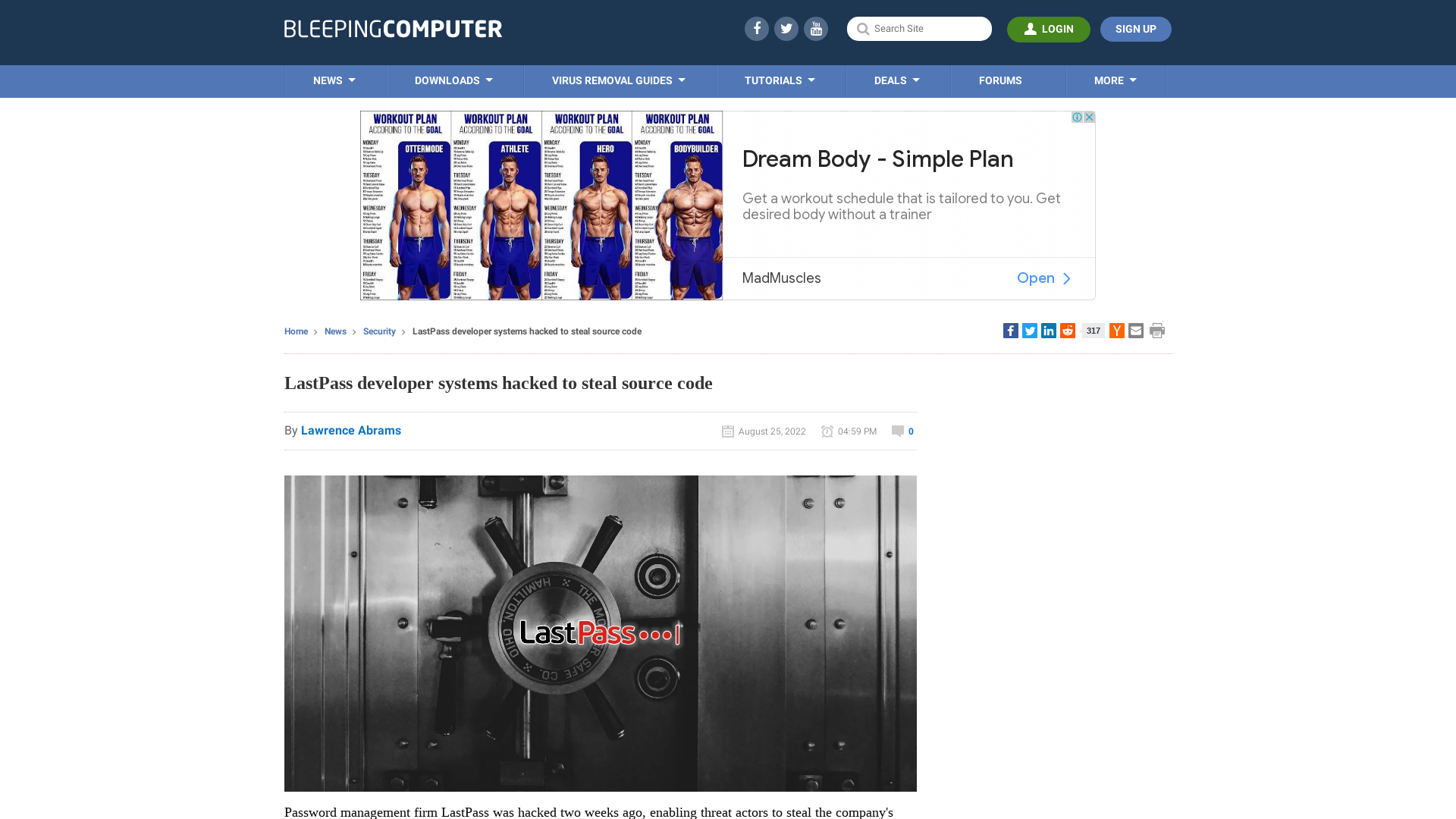 LastPass developer systems hacked to steal source code