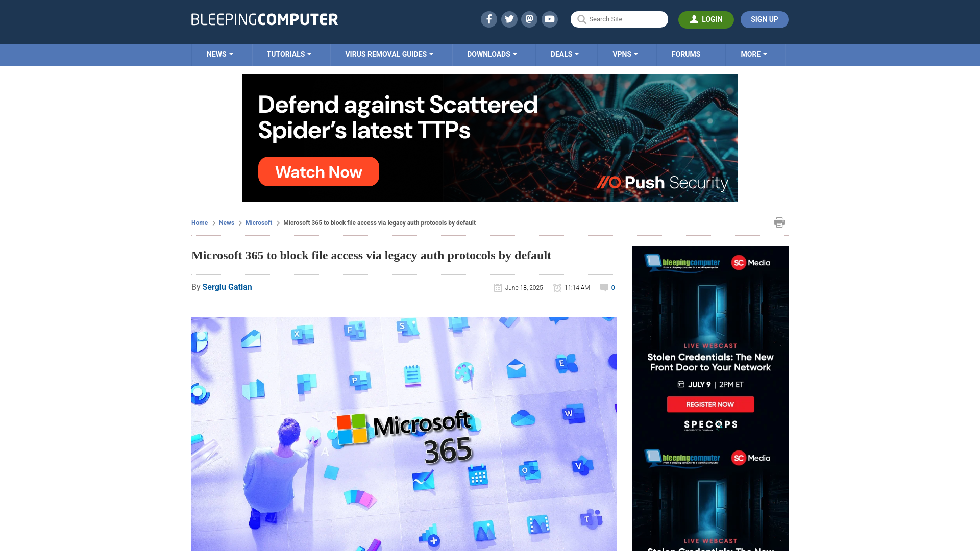 Microsoft 365 to block file access via legacy auth protocols by default