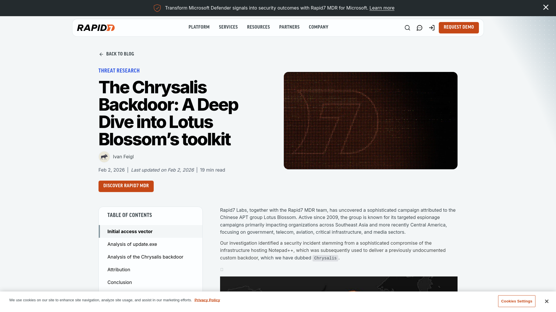 The Chrysalis Backdoor: A Deep Dive into Lotus Blossom’s toolkit