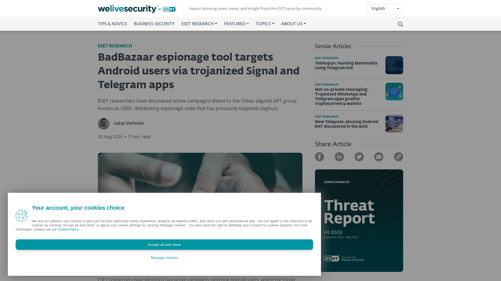 BadBazaar espionage tool targets Android users via trojanized Signal and Telegram apps