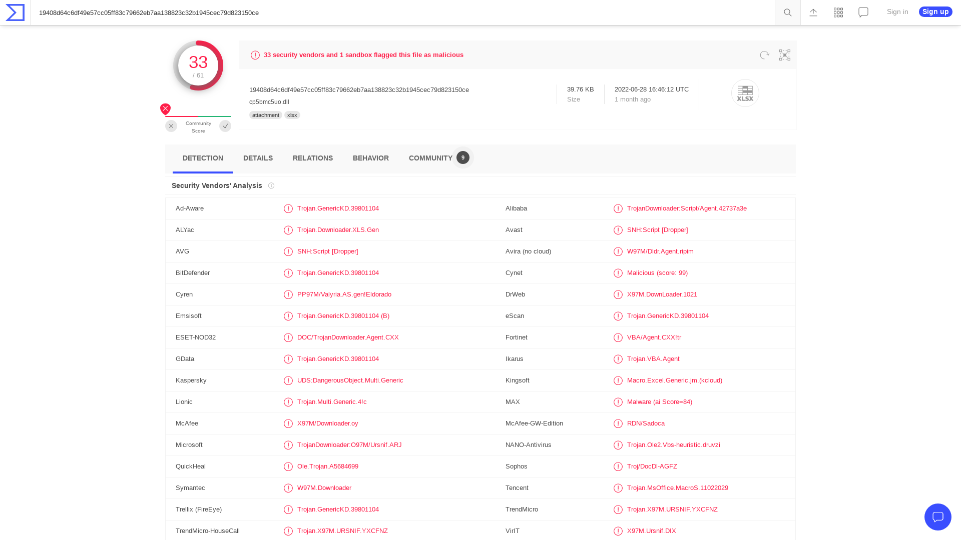 VirusTotal - File - 19408d64c6df49e57cc05ff83c79662eb7aa138823c32b1945cec79d823150ce