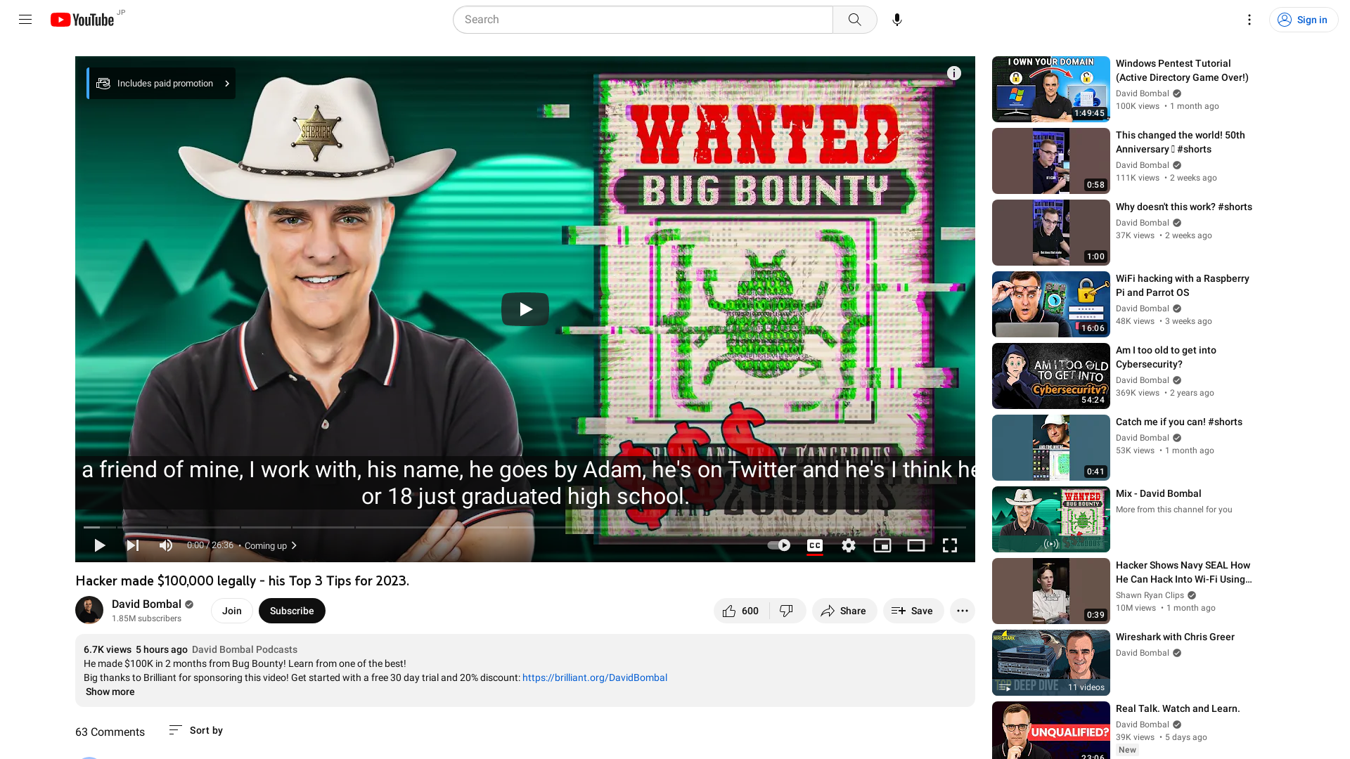 Hacker made $100,000 legally - his Top 3 Tips for 2023. - YouTube