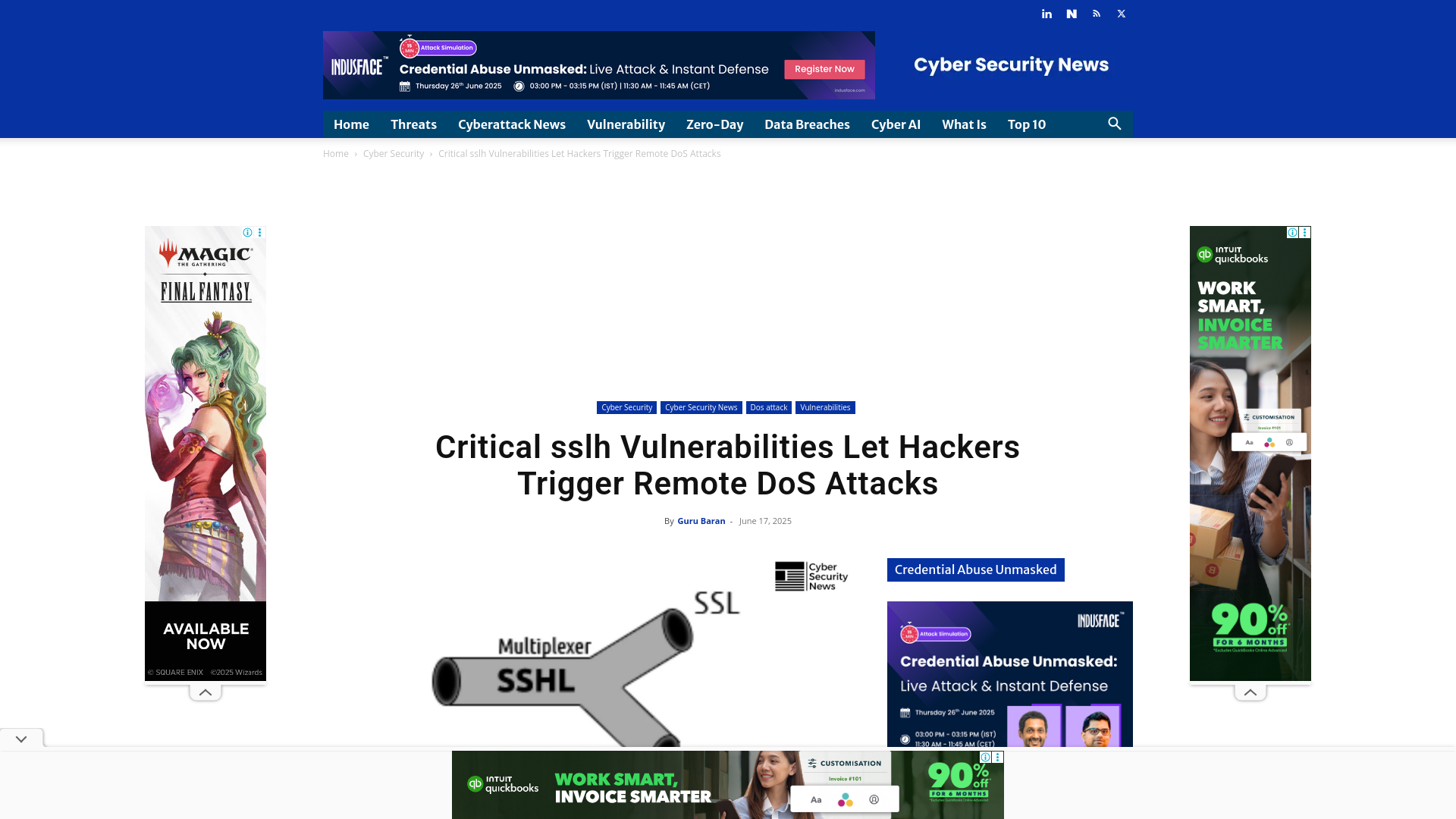 Critical sslh Vulnerabilities Let Hackers Trigger Remote DoS Attacks