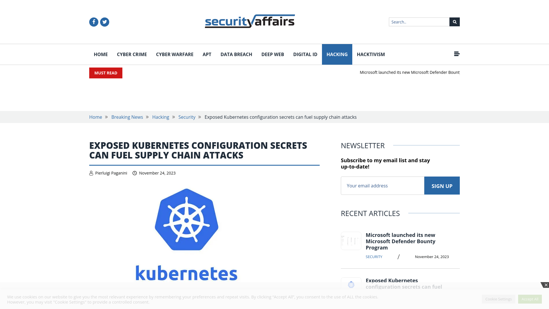 Exposed Kubernetes secrets can fuel supply chain attacks