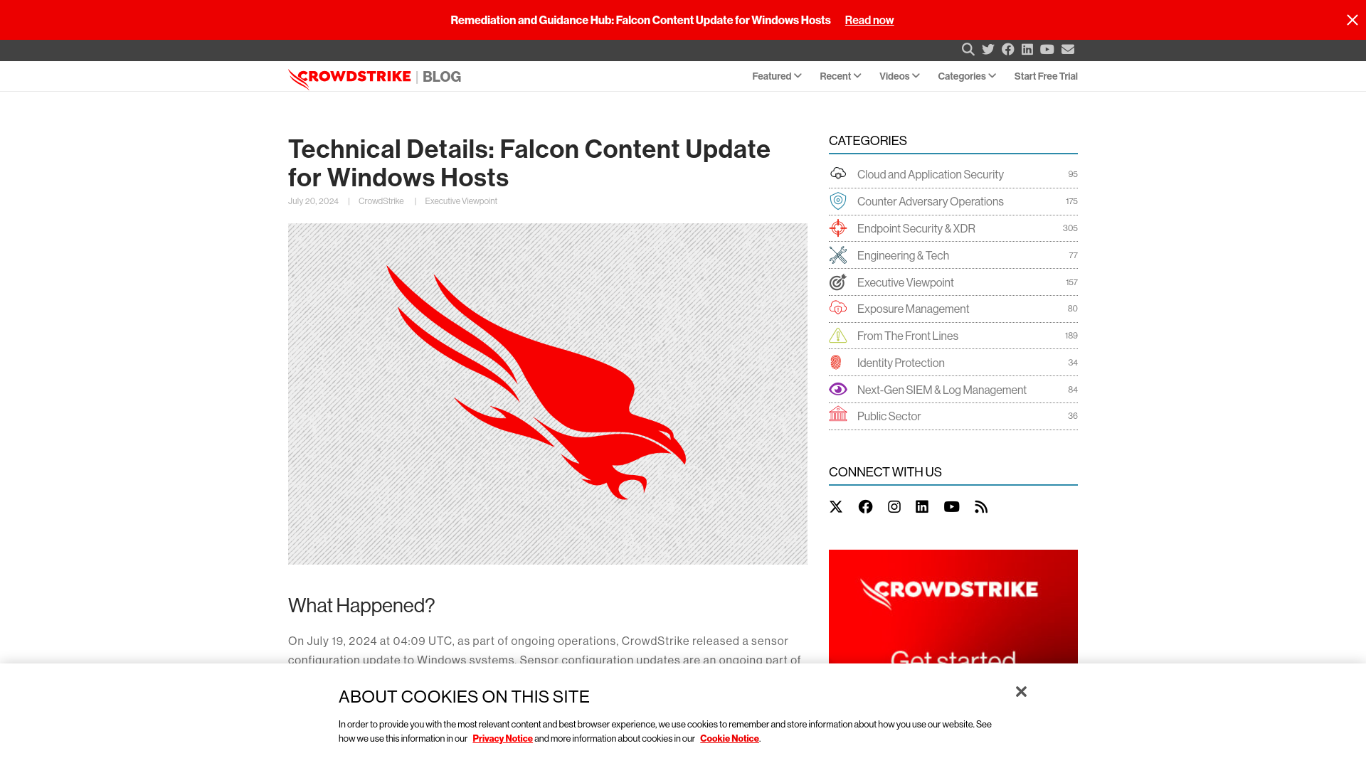 Technical Details: Falcon Update for Windows Hosts | CrowdStrike