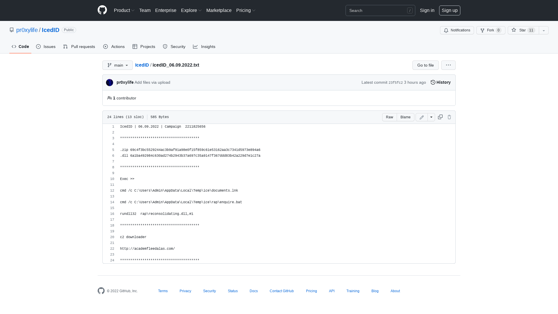 IcedID/icedID_06.09.2022.txt at main · pr0xylife/IcedID · GitHub