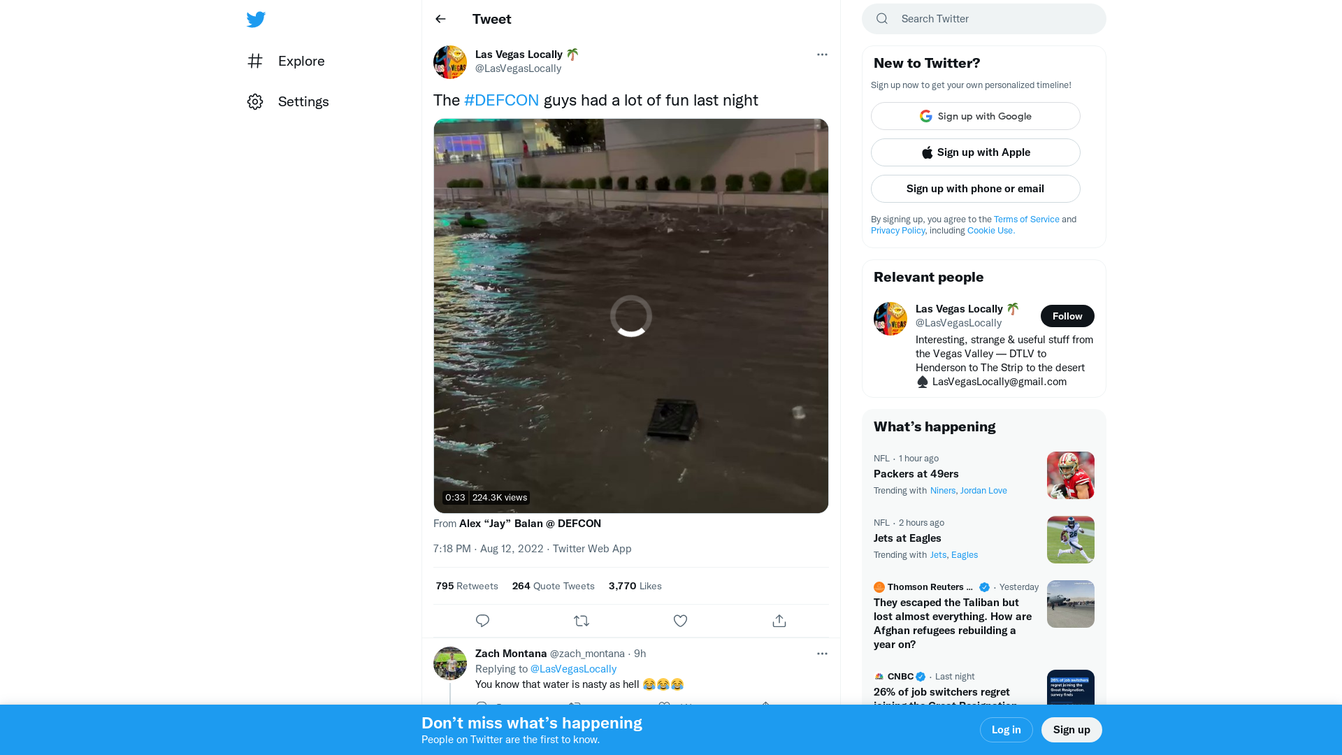 Las Vegas Locally 🌴 on Twitter: "The #DEFCON guys had a lot of fun last night https://t.co/xO93UUmRoo" / Twitter