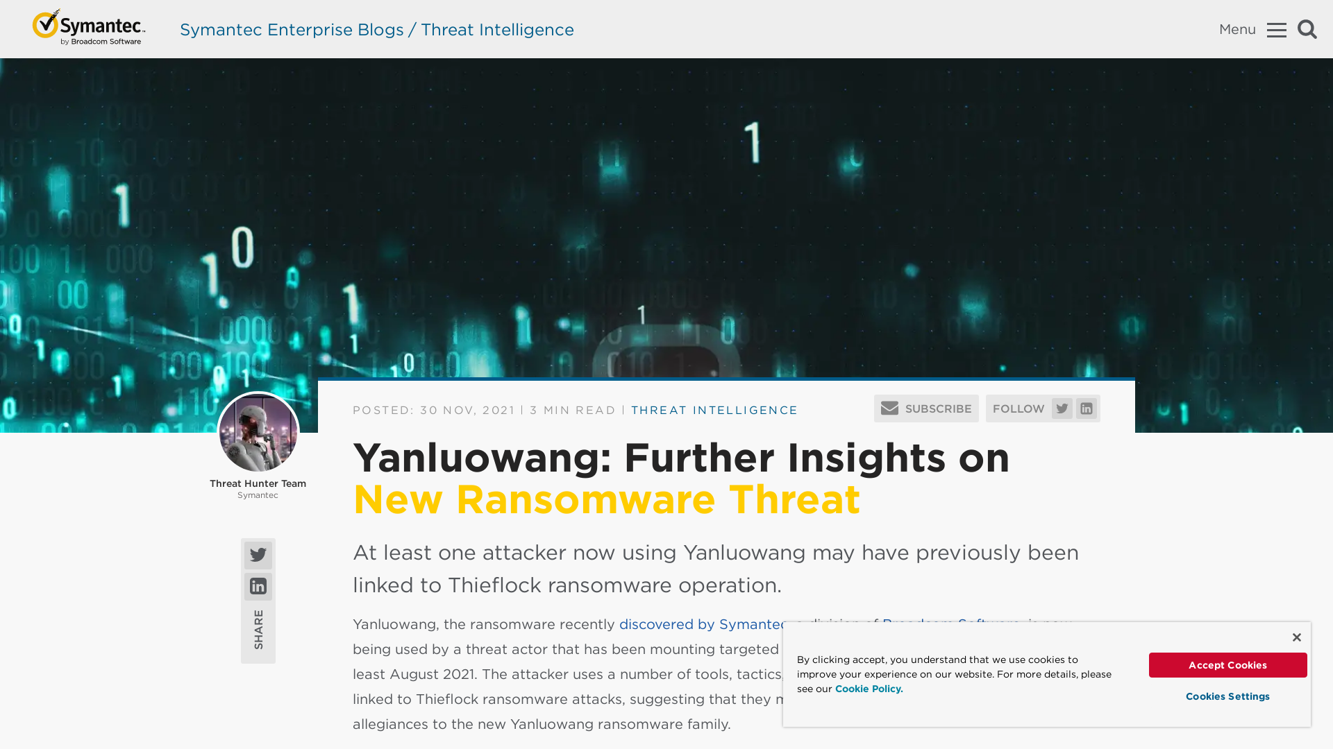 Yanluowang: Further Insights on New Ransomware Threat | Symantec Enterprise Blogs