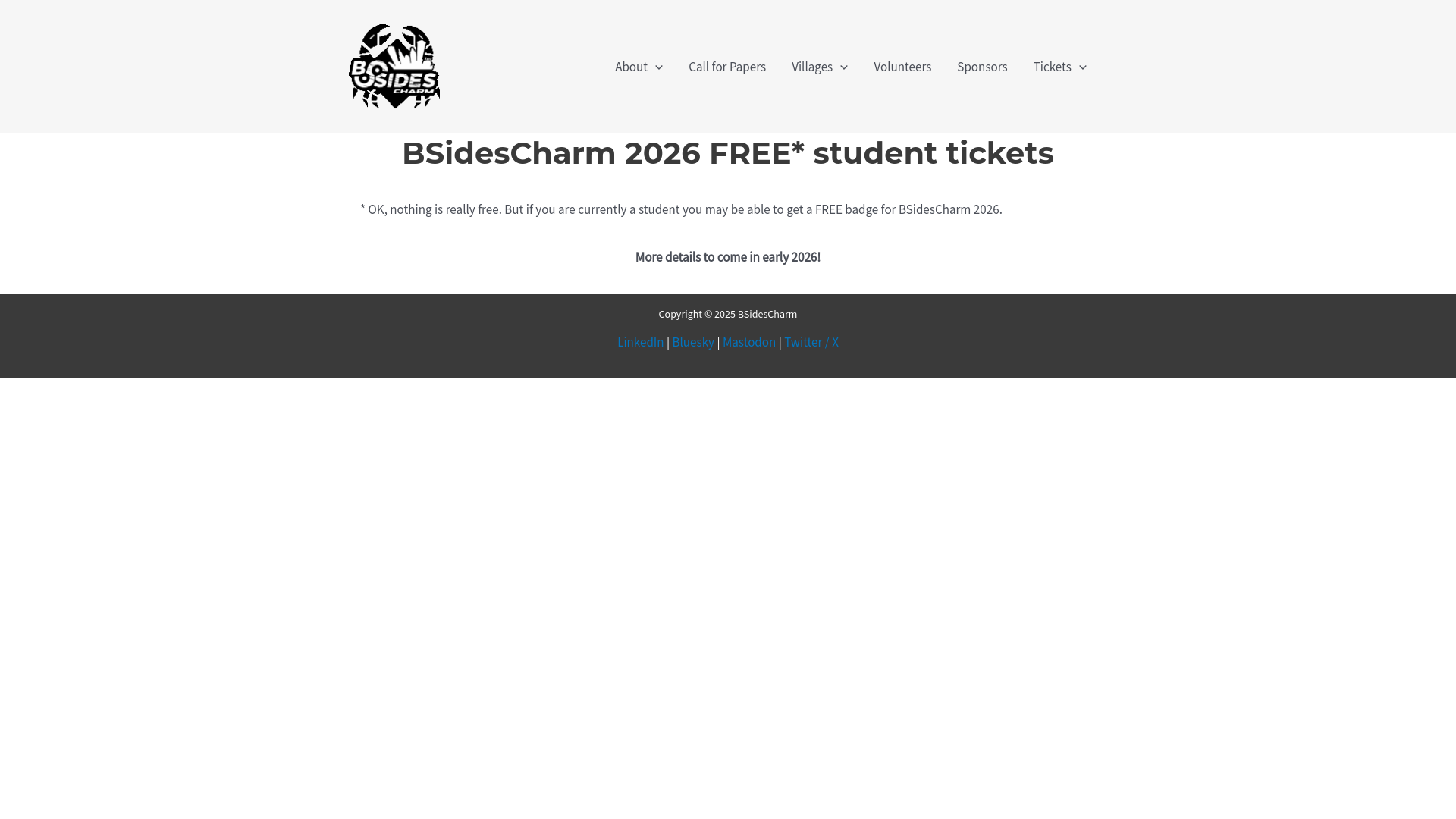 Students – BSidesCharm