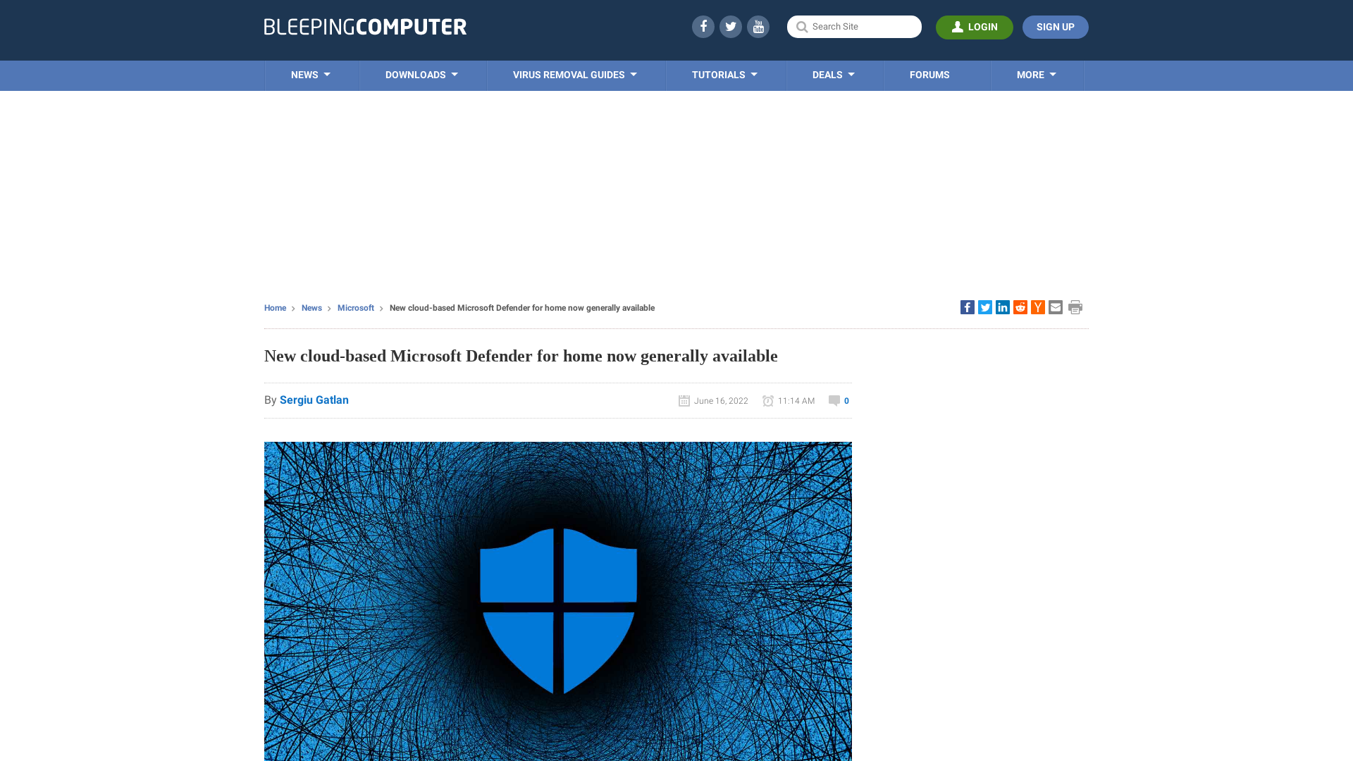 New cloud-based Microsoft Defender for home now generally available