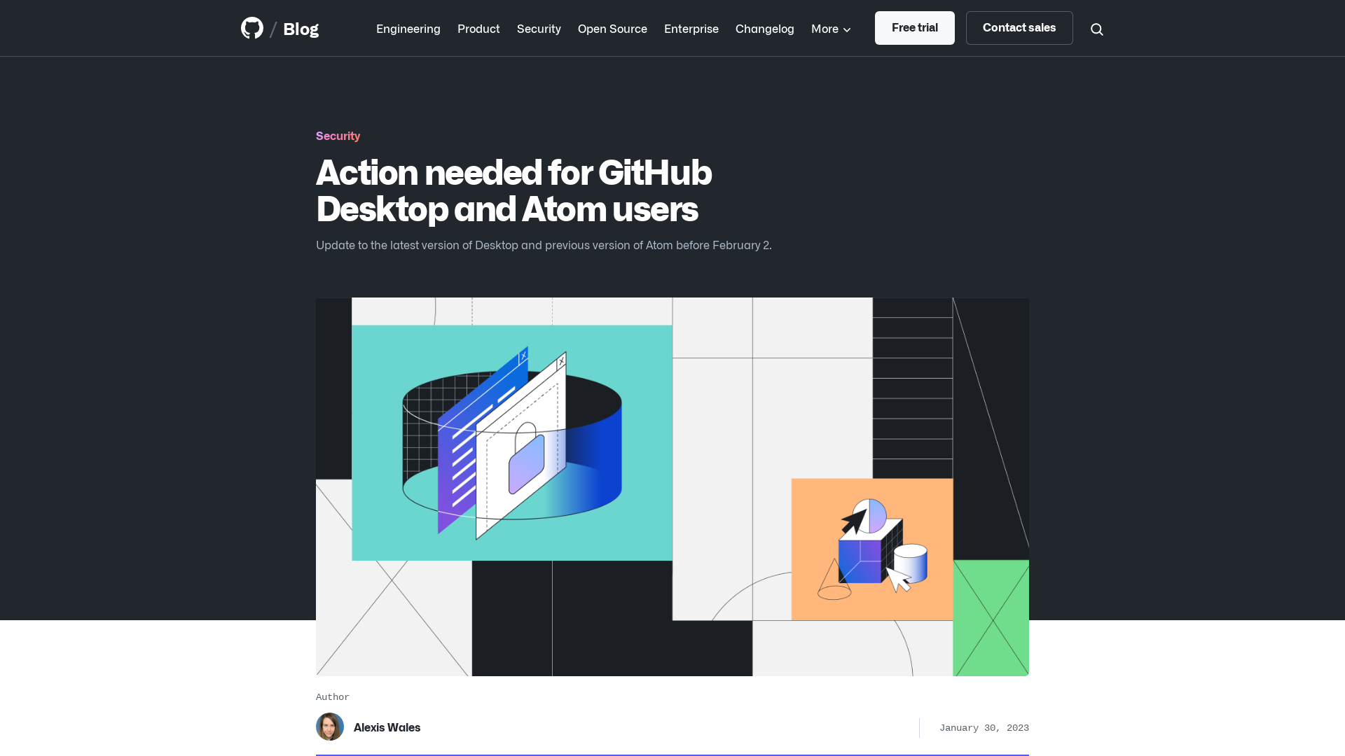 Action needed for GitHub Desktop and Atom users | The GitHub Blog