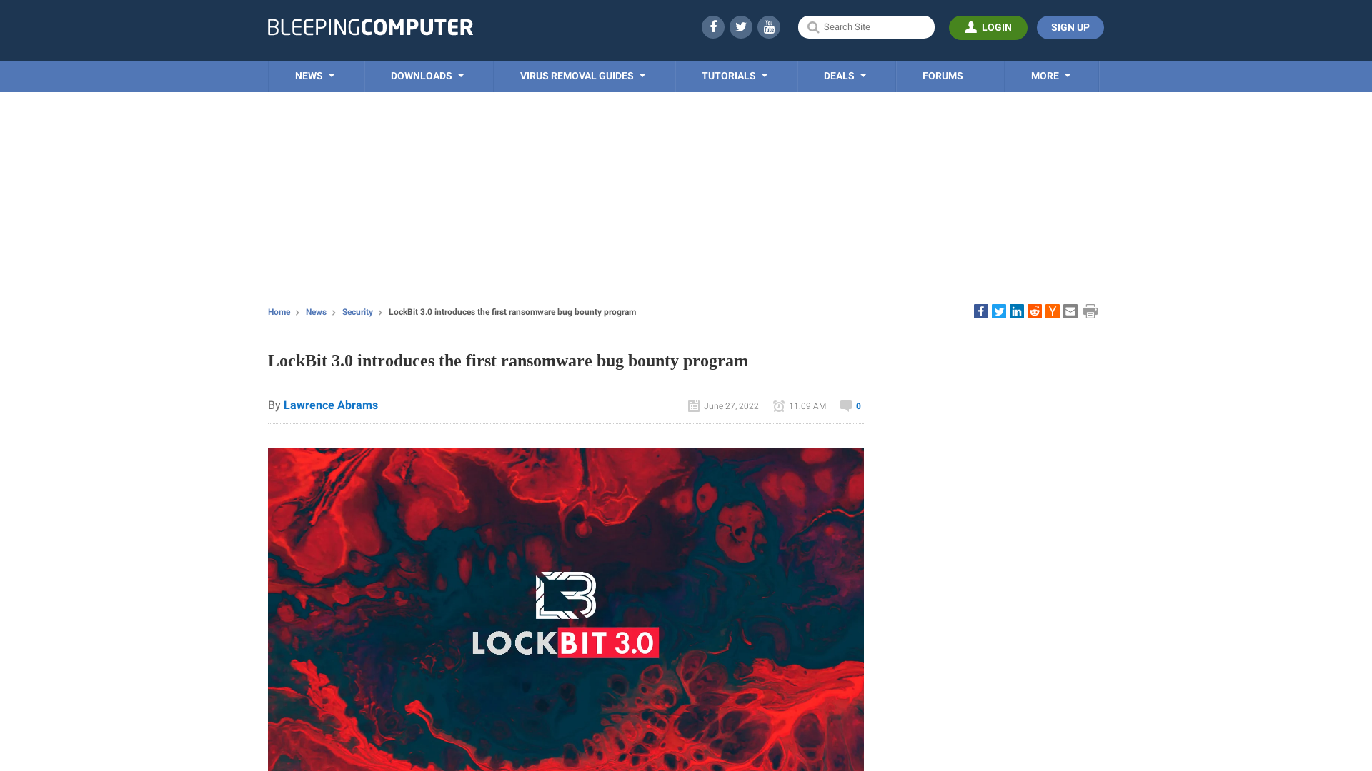 LockBit 3.0 introduces the first ransomware bug bounty program