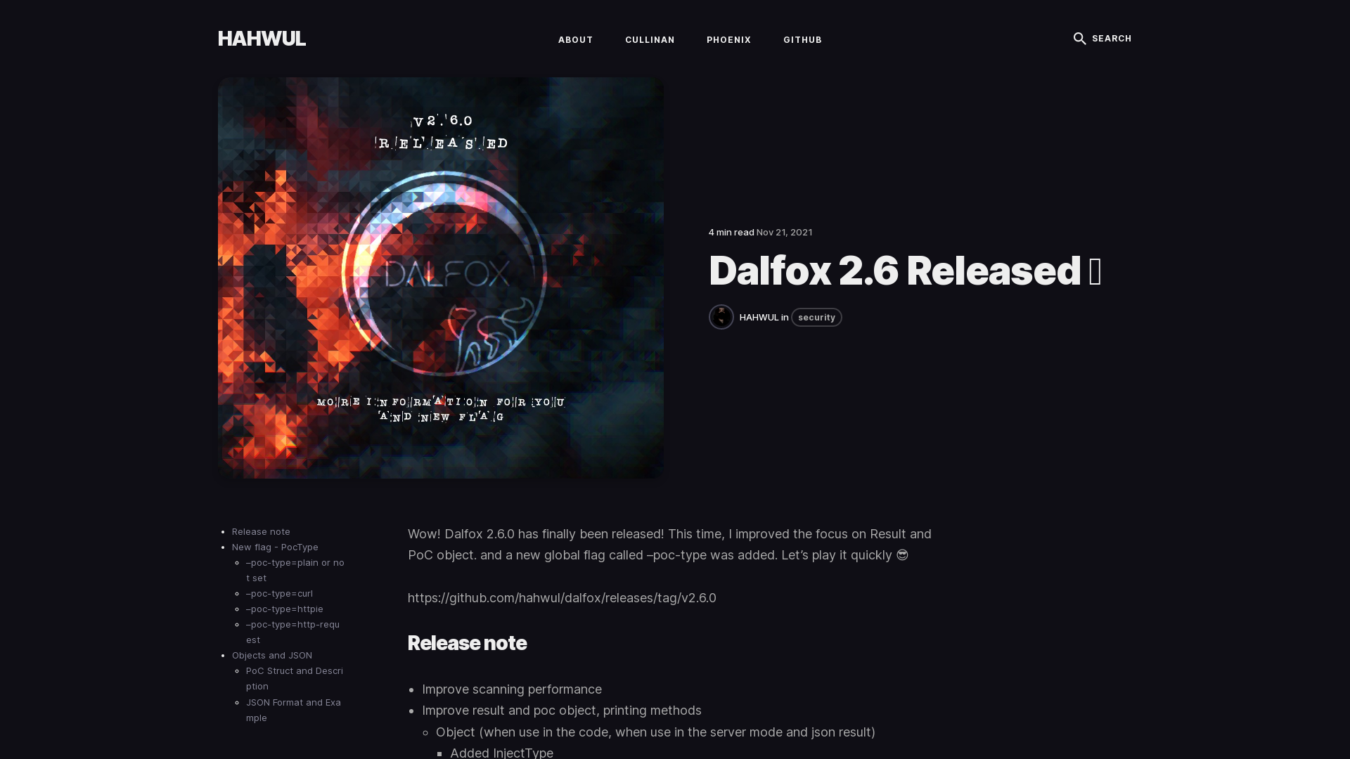 Dalfox 2.6 Released 🎉