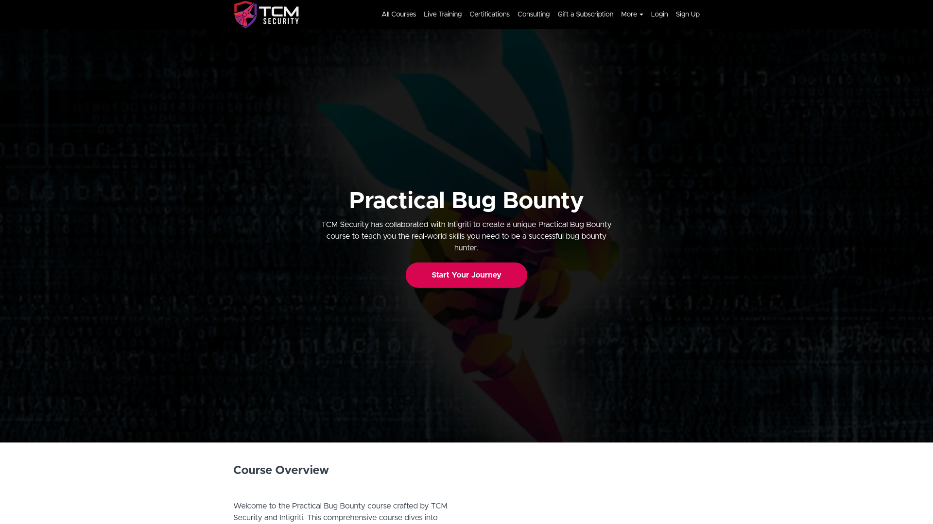 Practical Bug Bounty | TCM Security, Inc.