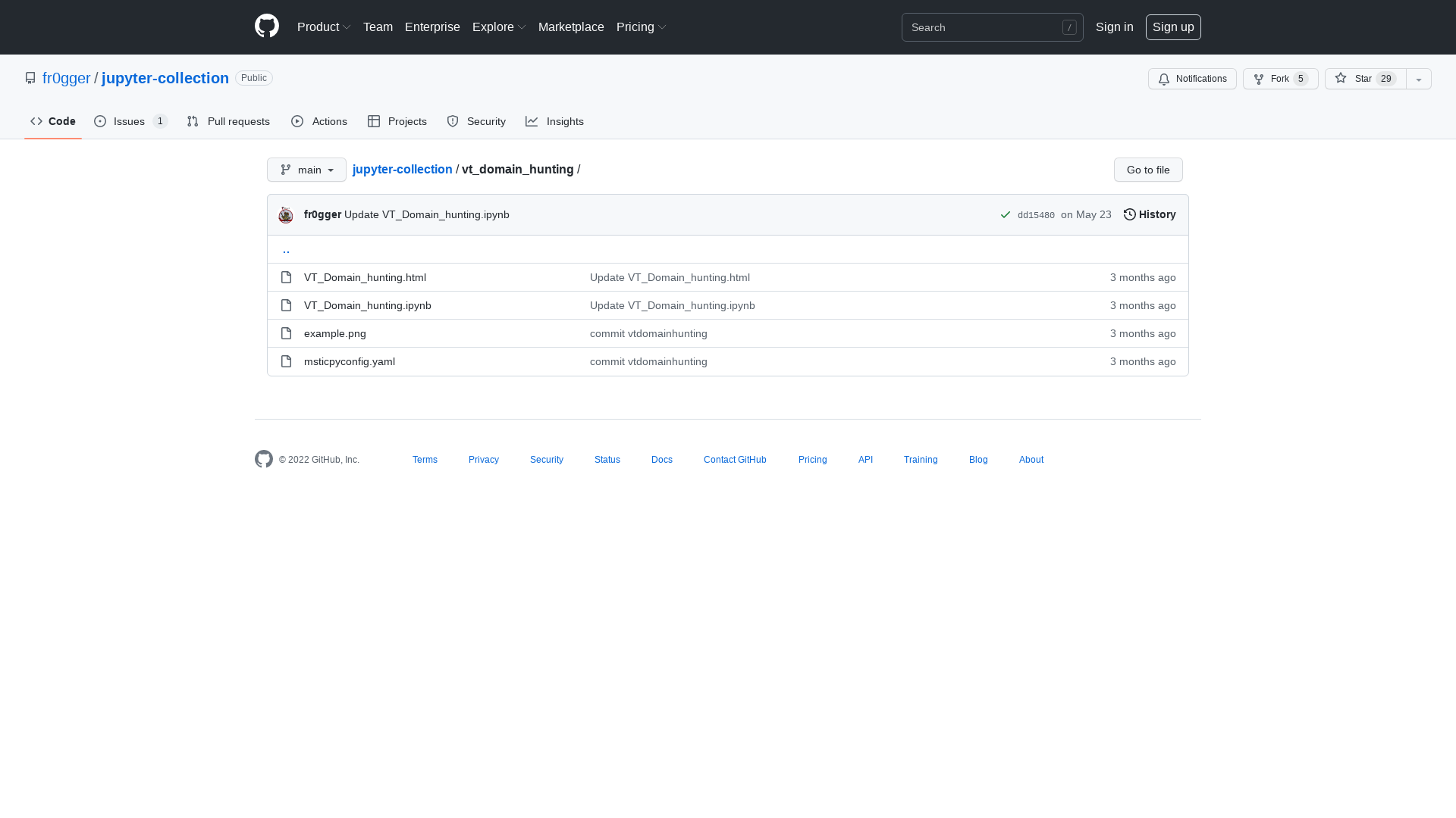 jupyter-collection/vt_domain_hunting at main · fr0gger/jupyter-collection · GitHub