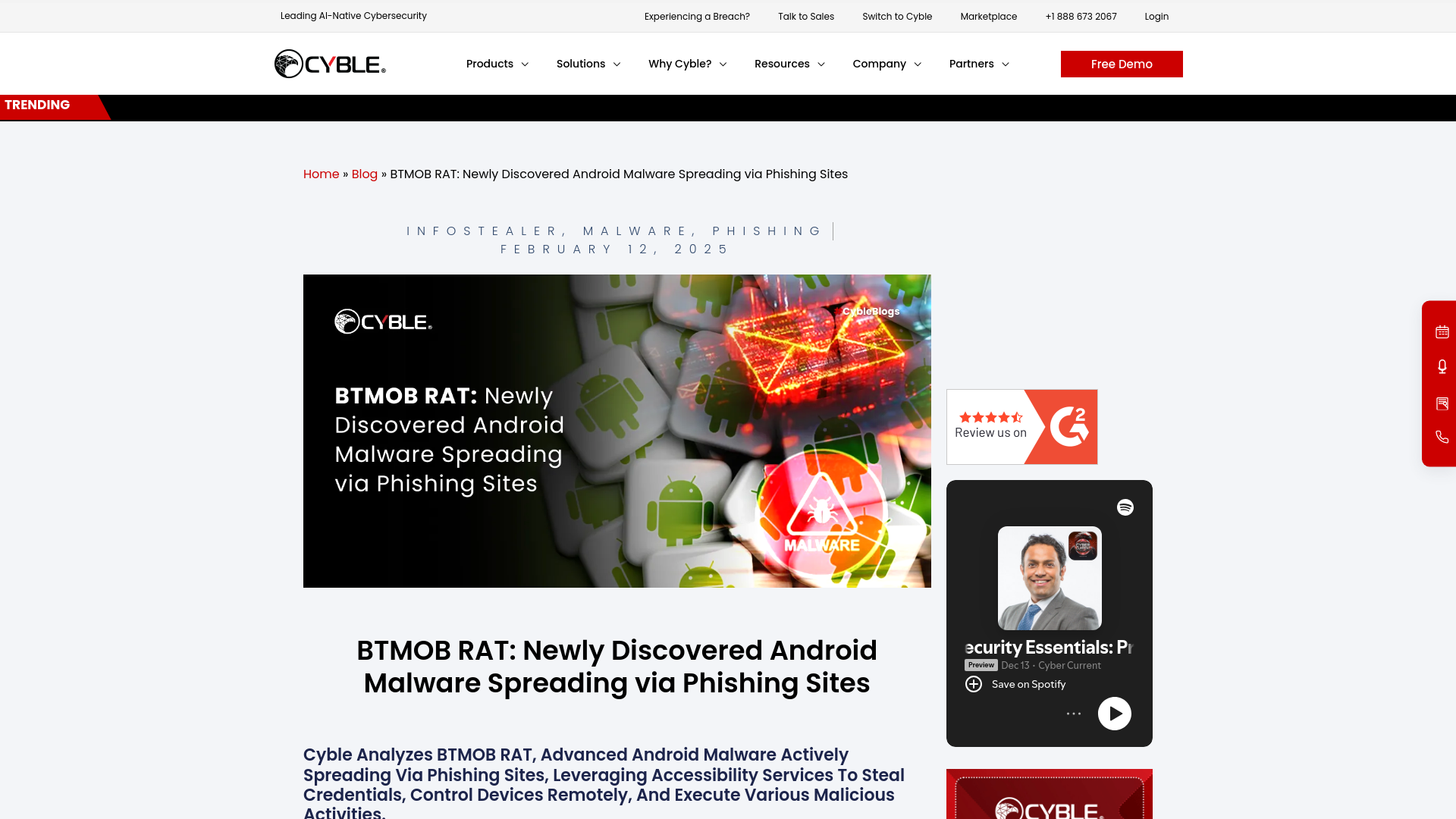 BTMOB RAT Newly Discovered Android Malware