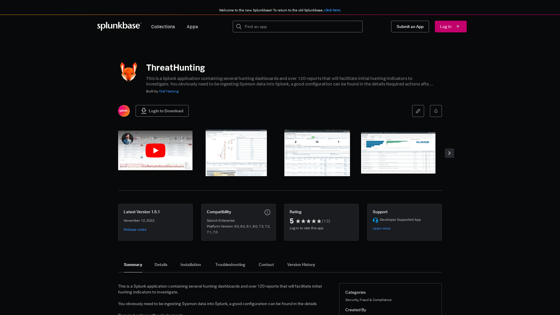 ThreatHunting | Splunkbase