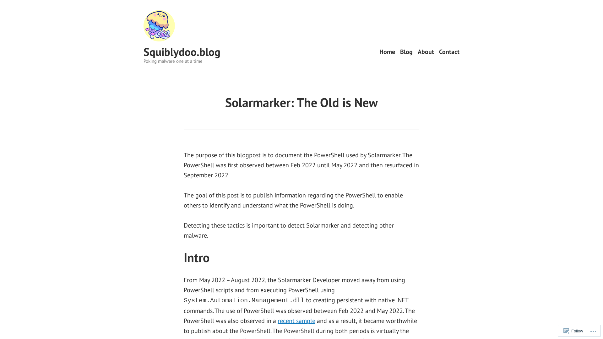 Solarmarker: The Old is New – Squiblydoo.blog