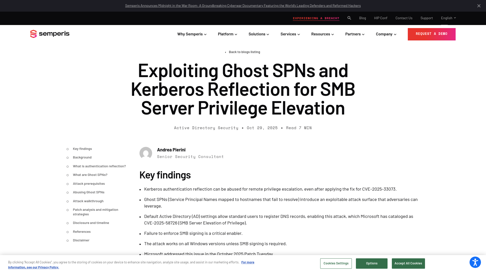 Exploiting Ghost SPNs and Kerberos Reflection for SMB Privilege Elevation